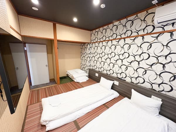 和洋室（コネクティングドアで2部屋つながるお部屋です）